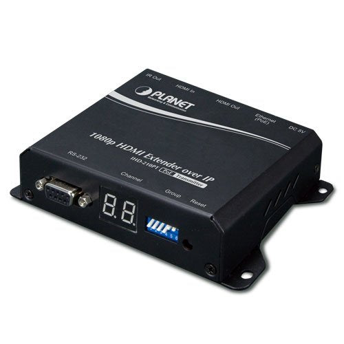 EAN 4711605282505 - PLANET IHD-210PT extensor audio/video Transmisor de señales AV Negro imagen 1