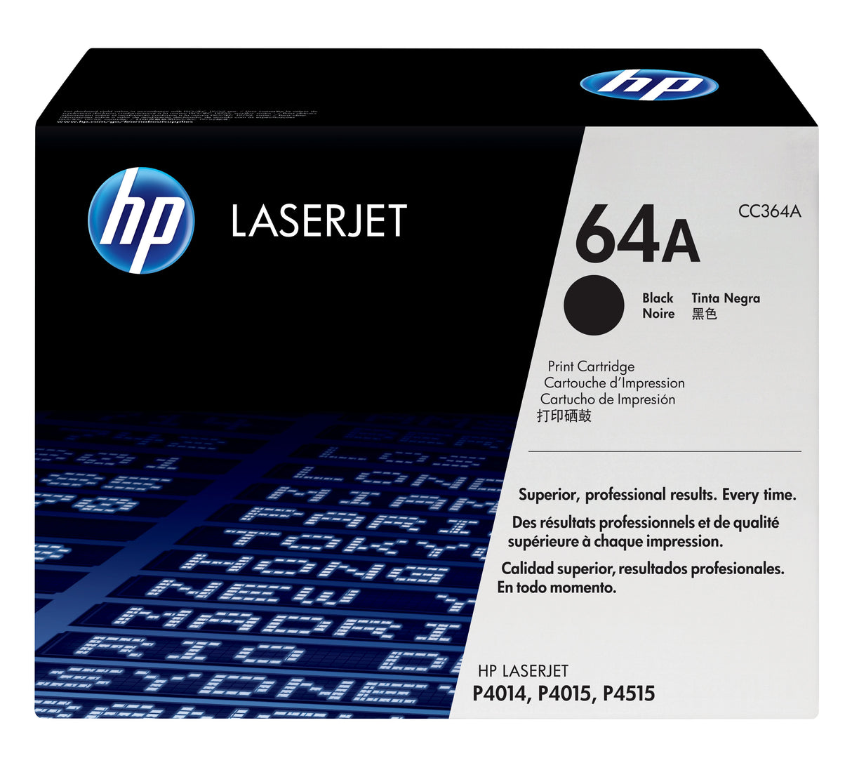 EAN 0883585007592 - HP 64A Black Original LaserJet Toner Cartridge cartucho de tóner 1 pieza(s) imagen 1