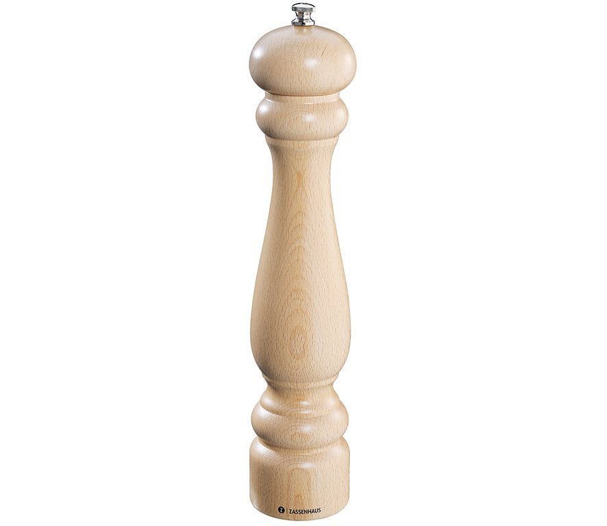 Molinillo De Pimienta Zassenhaus Potsdam Madera De Haya Natural, 30 Cm