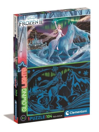 EAN 8005125275489 - Clementoni Disney Frozen 2 Puzle de figuras 104 pieza(s) Arte imagen 1
