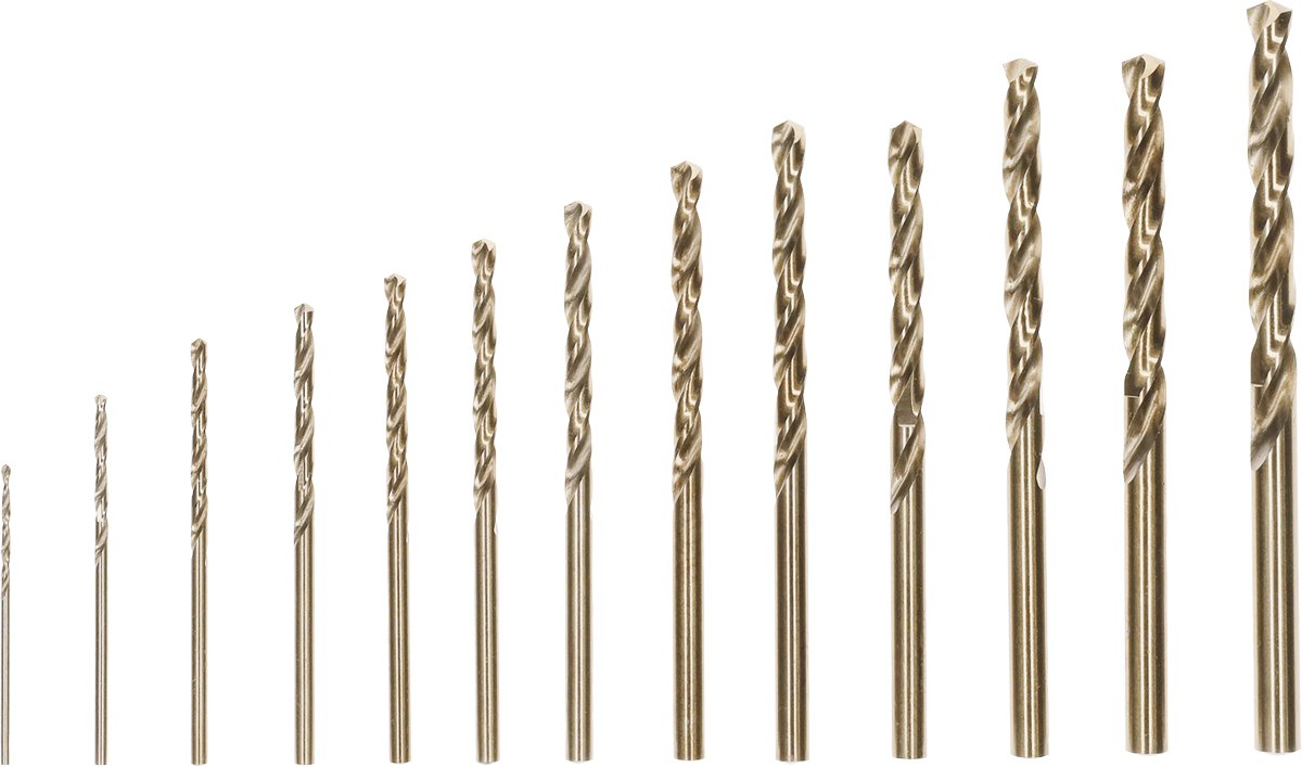 Bosch Juego De Brocas Para Metal Hss-Co Robust Line, 13 Piezas 2607019926