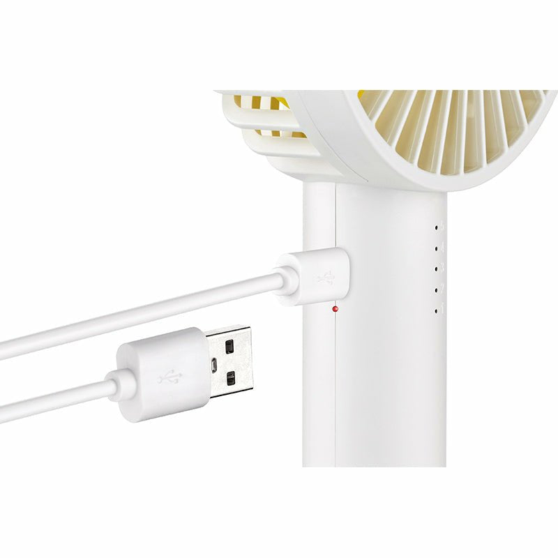86620 Handventilator Breezy Ii Blanco 4w 5 Geschwindigkeitsstufen Ø10cm