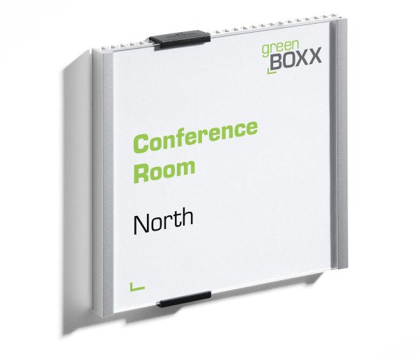 Señal De Puerta Durable Señal Informativa 149x148,5 Mm Plata Metalizada