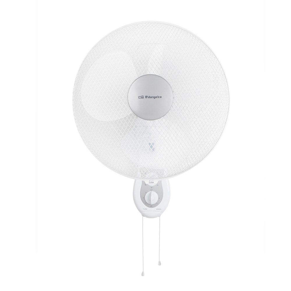 Ventilador De Pared Orbegozo Wf 0139 40w 3 Aspas 40cm 3 Velocidades