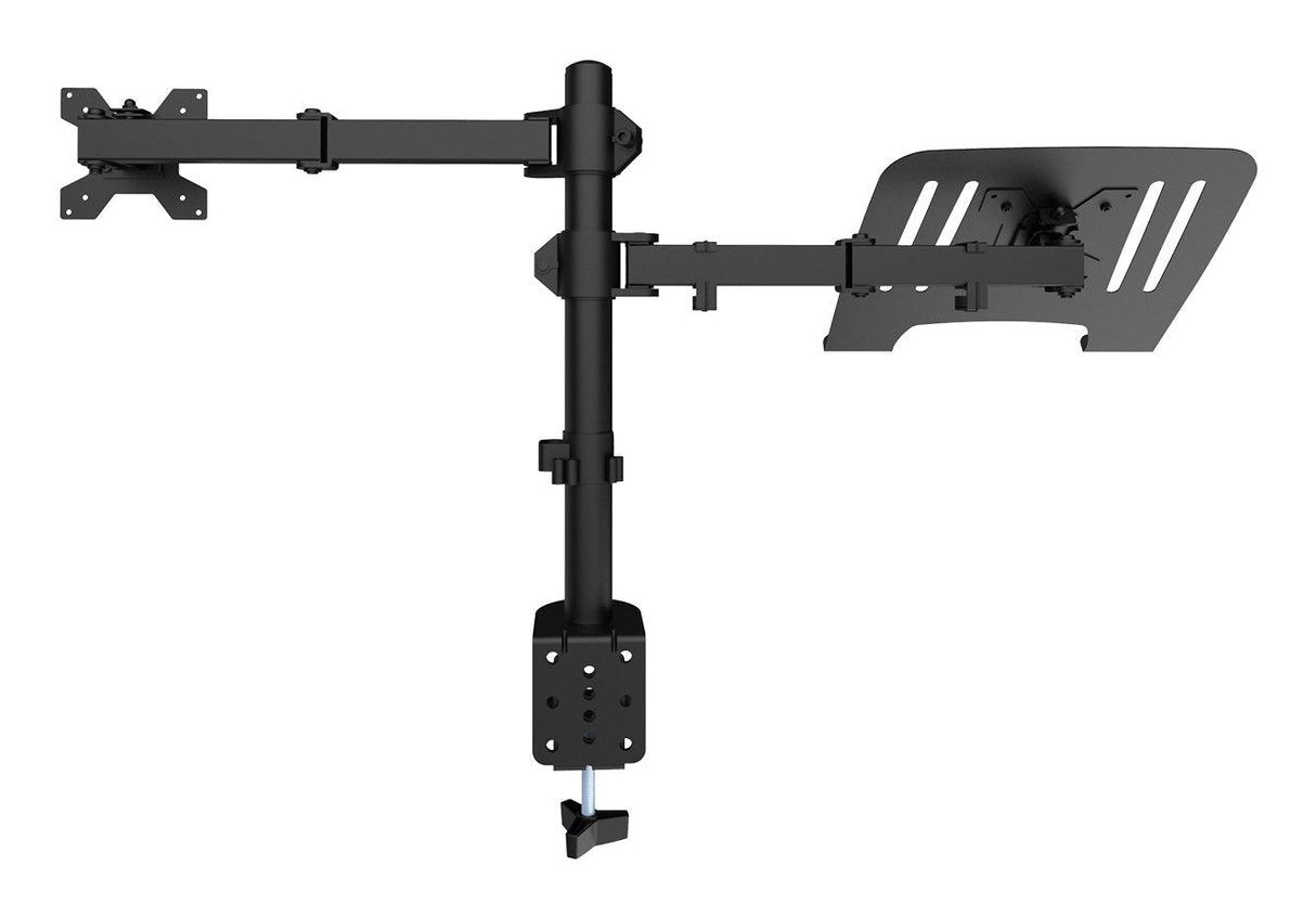 Soporte Coolbox Soporte Monitor+Portatil Monobrazo Acero