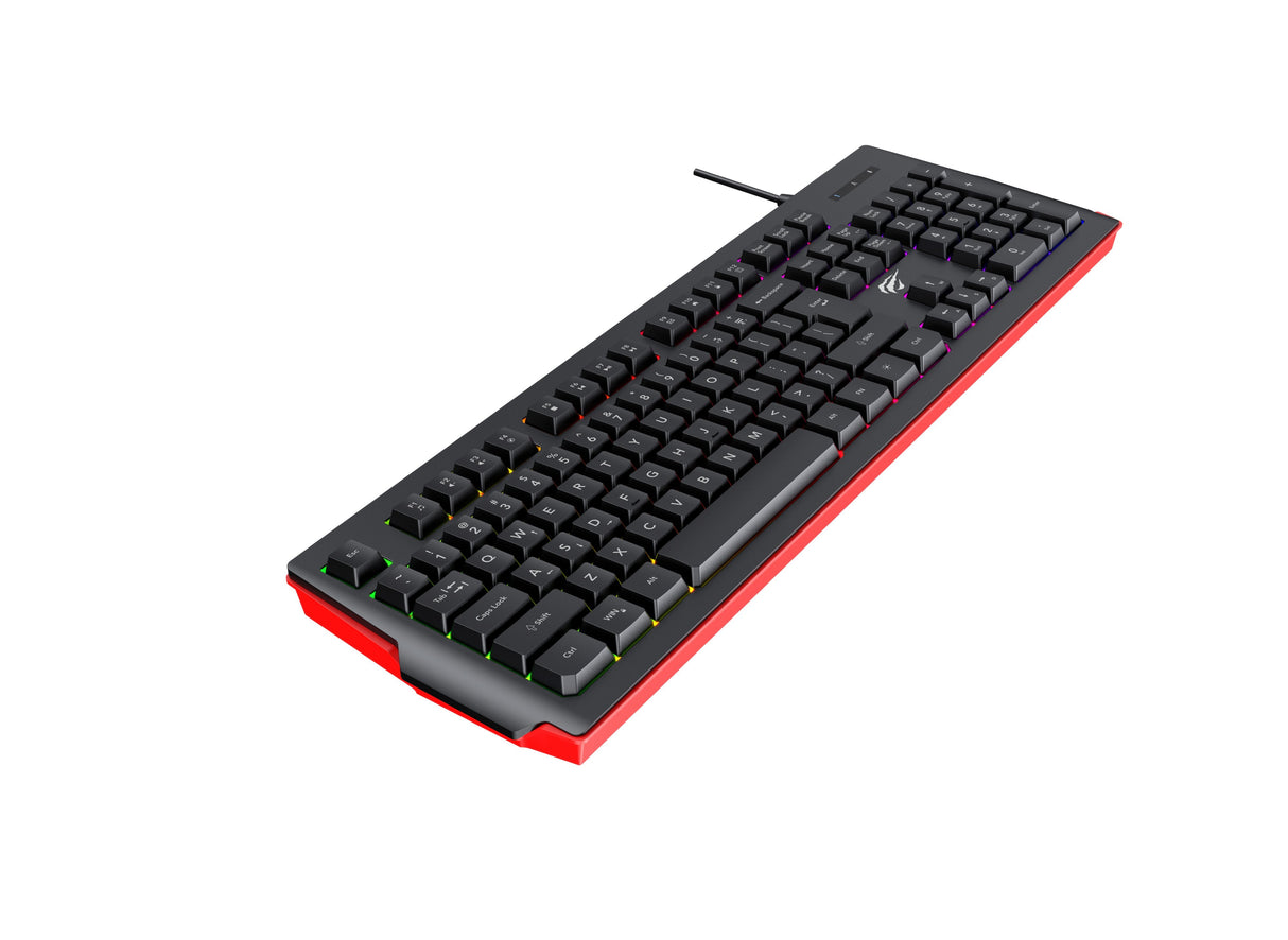 EAN 6939119047771 - Havit KB866L (Black and red) teclado Juego USB QWERTY Negro, Rojo imagen 2