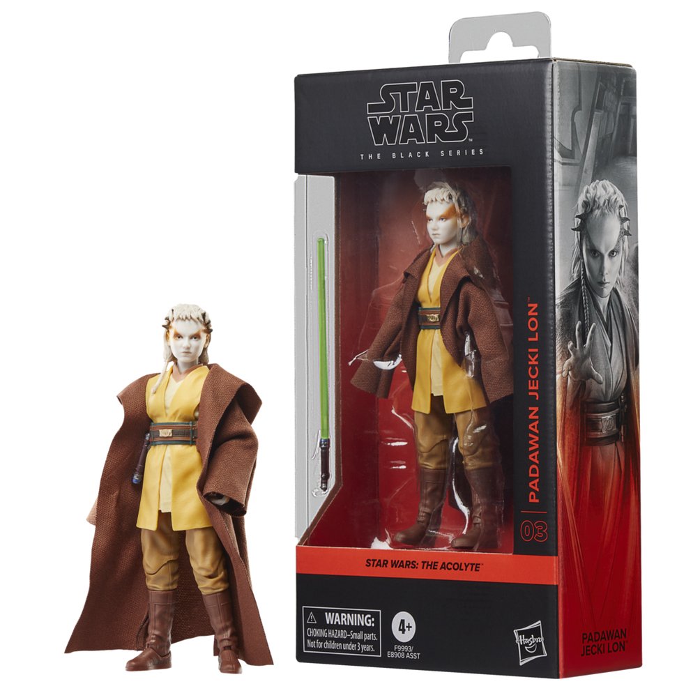 Figura Hasbro Star Wars The Black Series Padawan Jecki Lon
