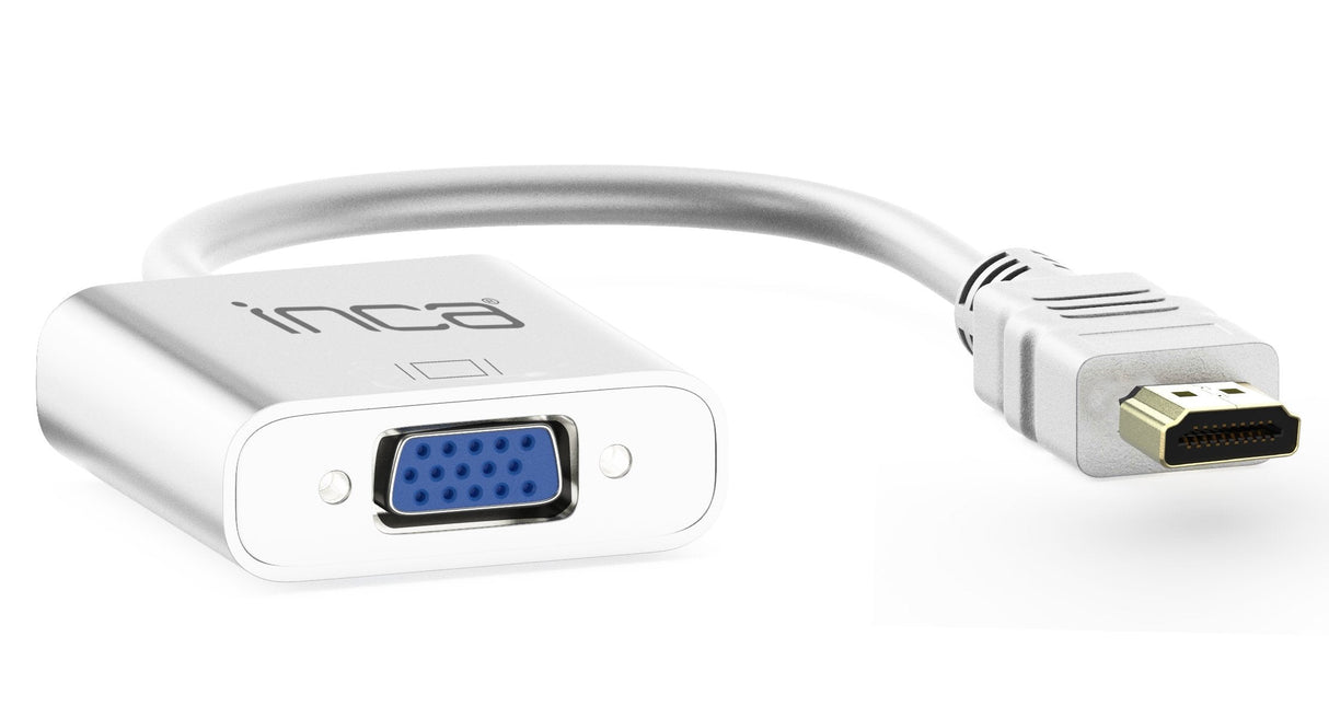 Adaptador Hdmi A Vga A Con Cable De Audio Incluido