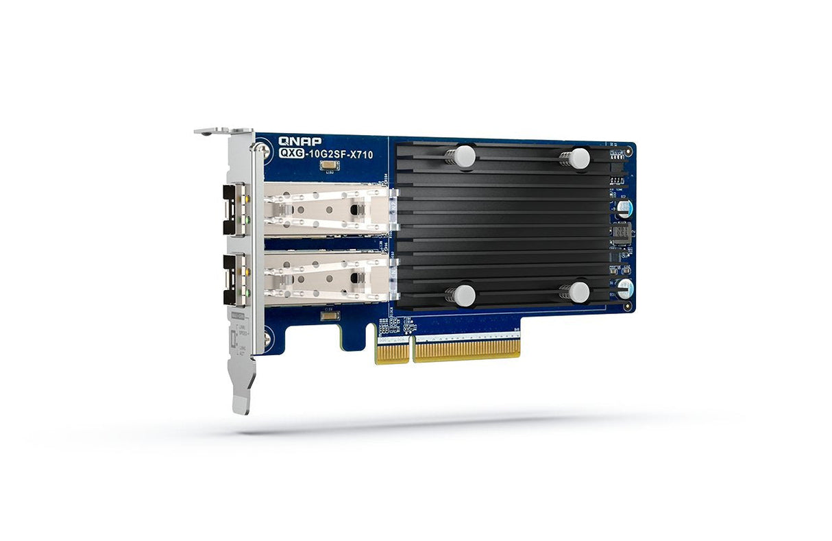Qnap Lan Card 2x 10gbe Sfp+ Pcie Erweiterungskarte Qxg-10g2sf-X710