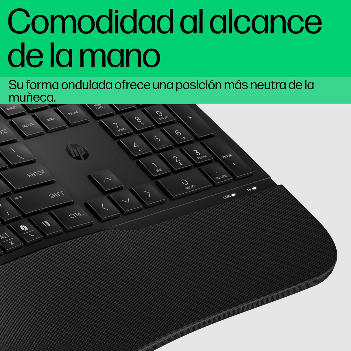 EAN 0197498232454 - HP 480 Comfort Wired Keyboard teclado Hogar USB Negro imagen 5