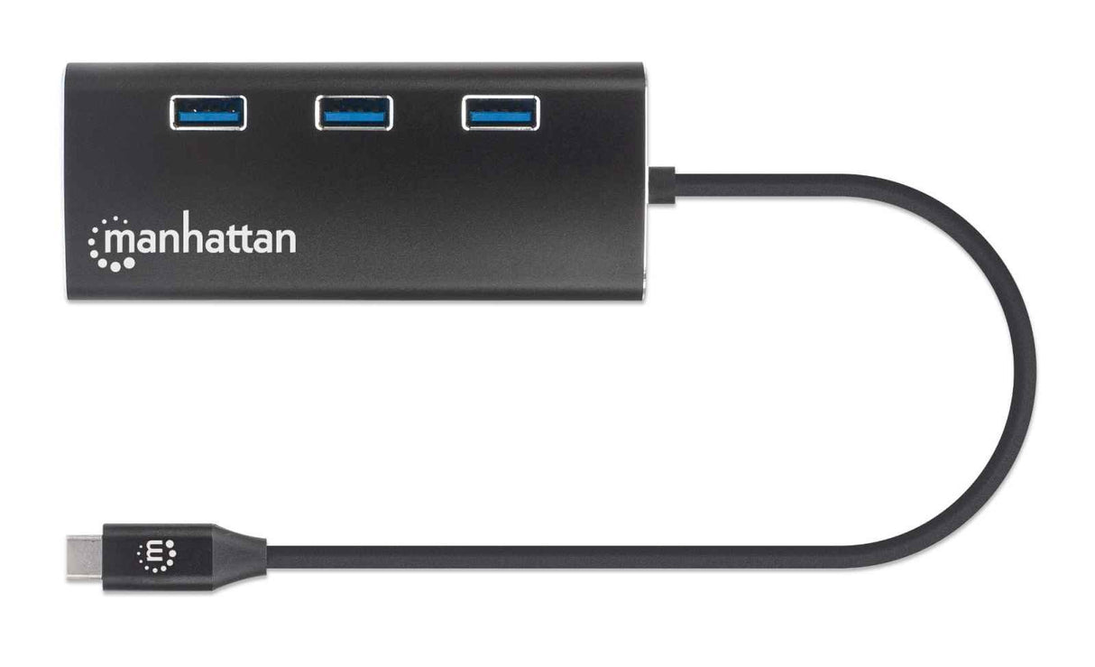 EAN 0766623152440 - Manhattan 152440 base para portátil y replicador de puertos USB Tipo C Negro imagen 5
