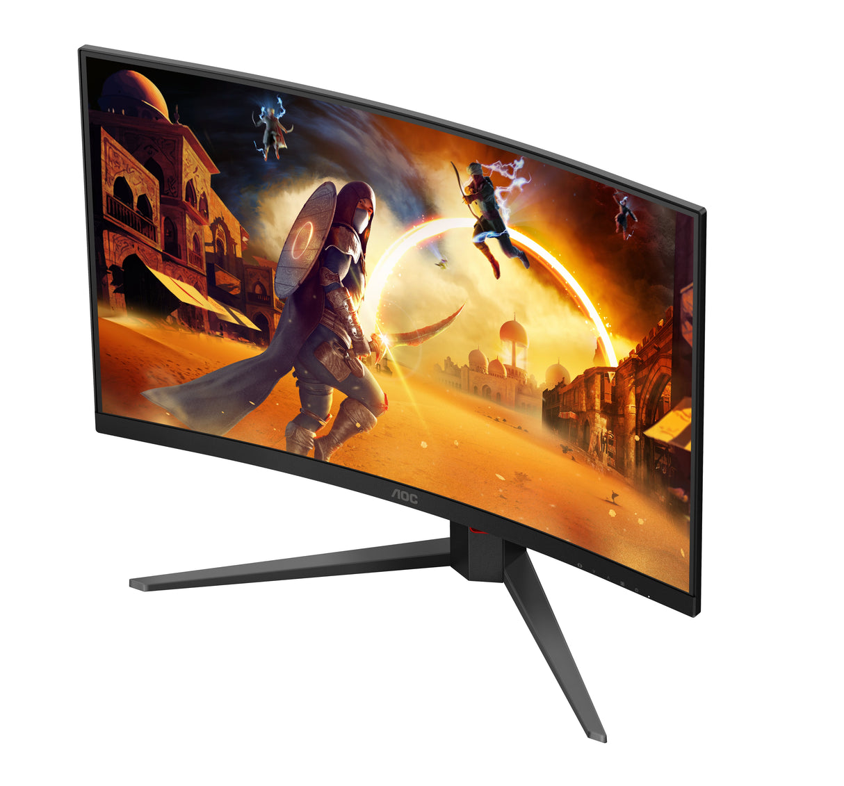 EAN 4038986113489 - AOC G4 C32G4Z pantalla para PC 80 cm (31.5") 1920 x 1080 Pixeles Full HD LCD Negro, Rojo imagen 11