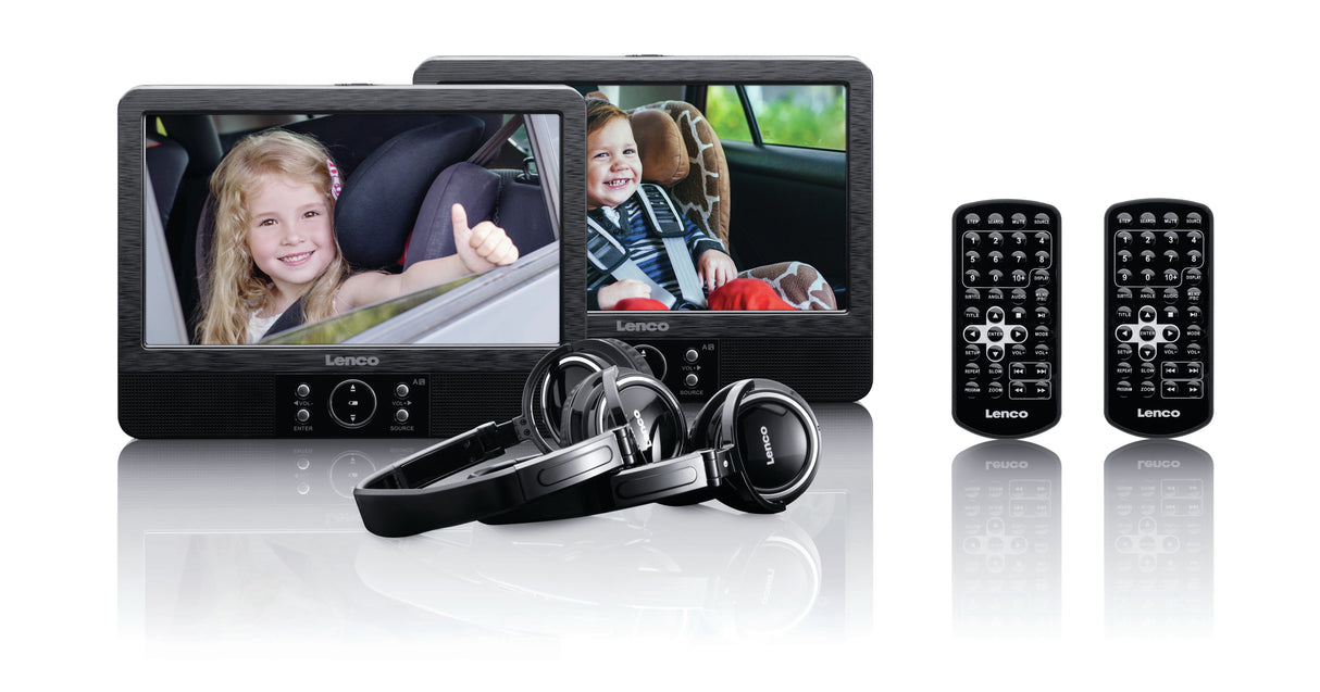 Lenco Dvp-939 Reproductor De Dvd/Bluray Portátiles Mesa Negro 22,9 Cm (9") 800 X 480 Pixeles