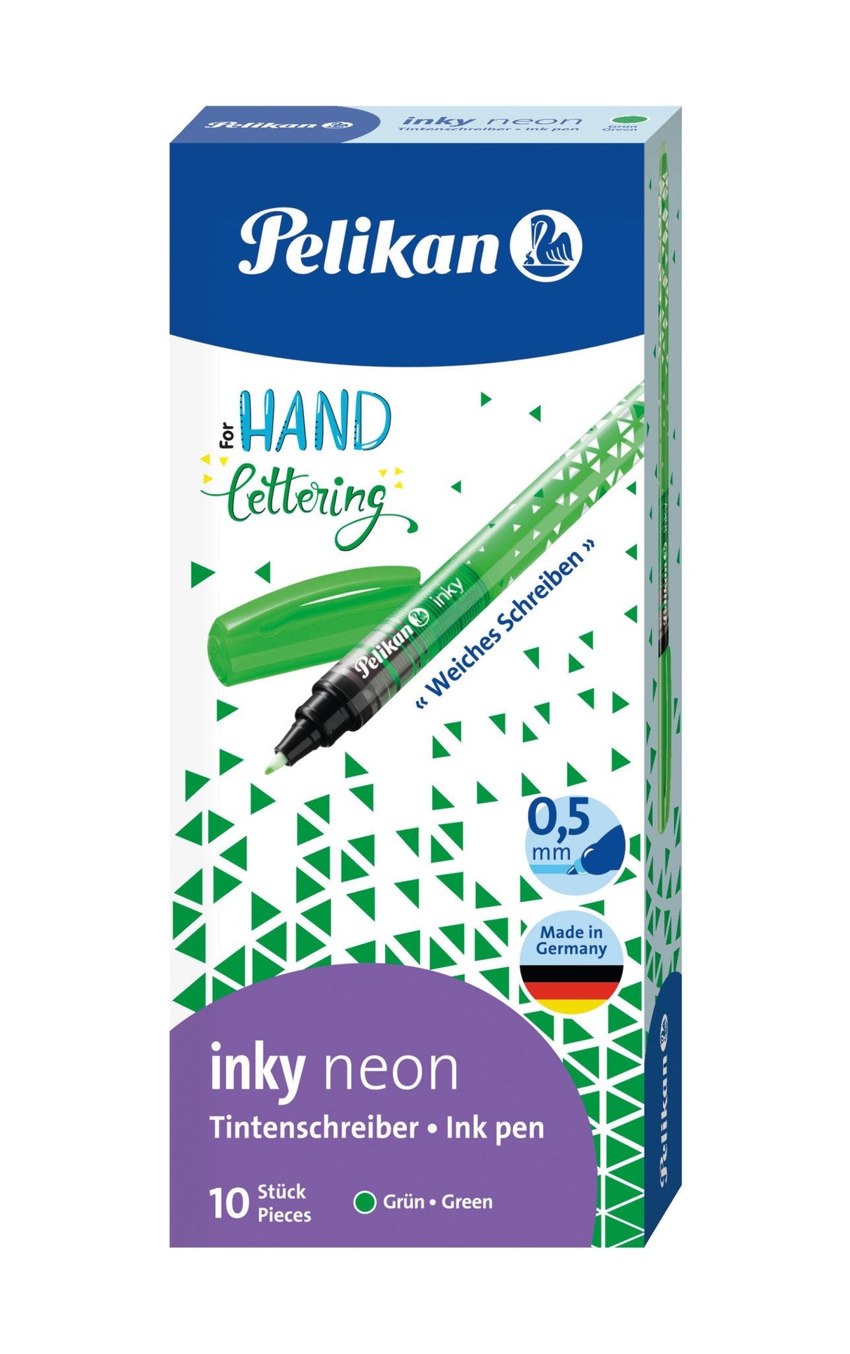 Bolígrafo Pelikan Ink Inky 273 Verde Neón