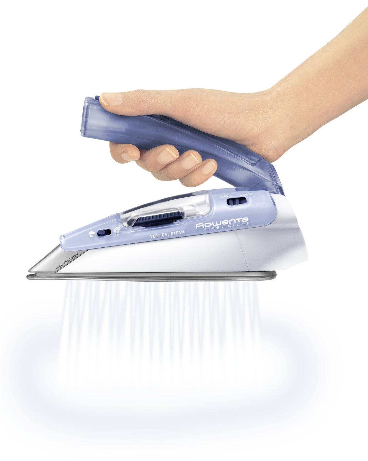 EAN 4210101392812 - Rowenta DA1510F1 plancha Plancha a vapor Suela Microsteam 200 1000 W Azul, Blanco imagen 7