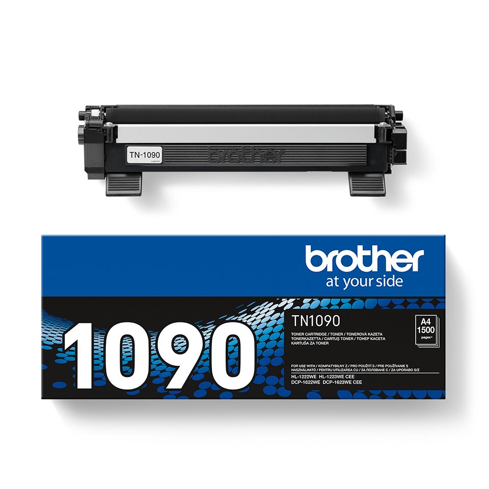 EAN 4977766760300 - Brother TN-1090 cartucho de tóner 1 pieza(s) Original Negro imagen 4