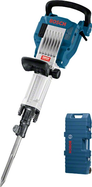 Martillo Demoledor Bosch Professional Gsh 16-30 Professional Azul, 1.750 Vatios, Carro, Maletín 611335100
