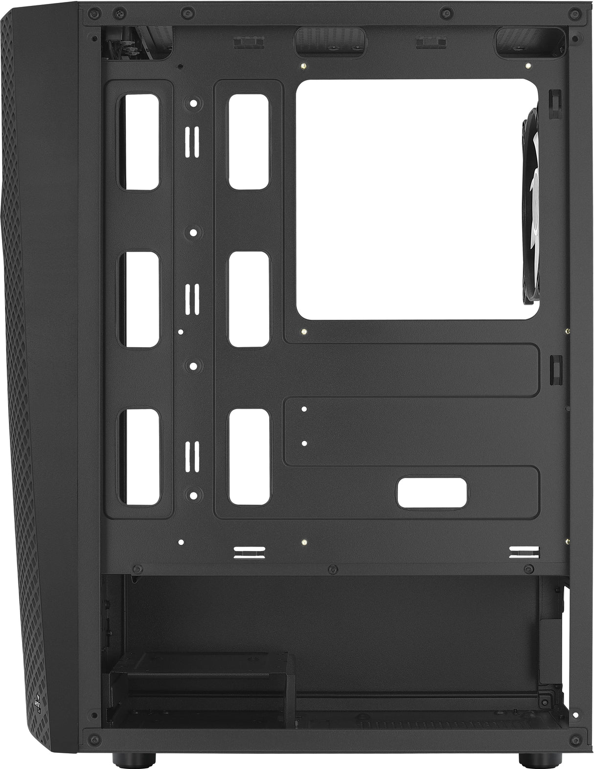 Caja Pc Aerocool Atx Wave V3 Argb Black