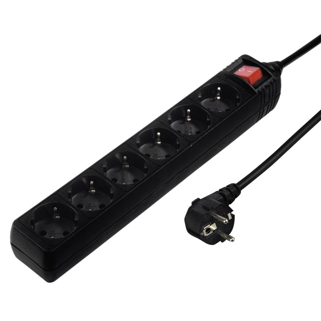 Hama Regleta De Enchufes Con Interruptor 5 M