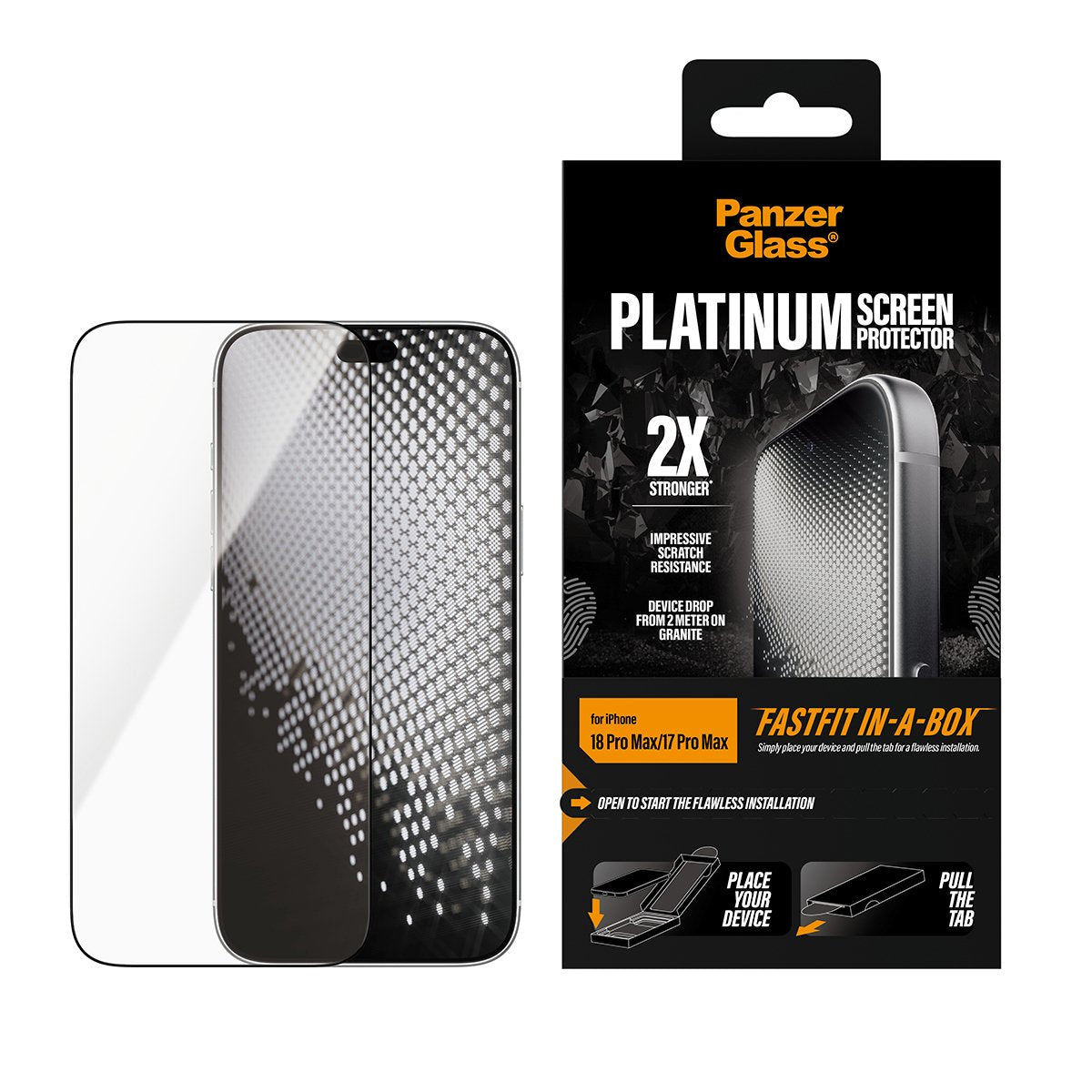 Panzerglass Platinum Screen Protector Iphone 18 Pro Max/ 17 Pro Max