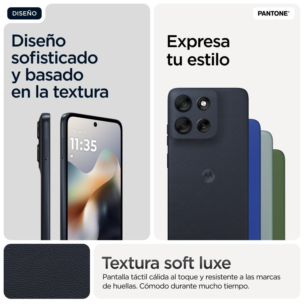 Motorola Moto G56 5g 8+256gb Pantone Negro-Aumer