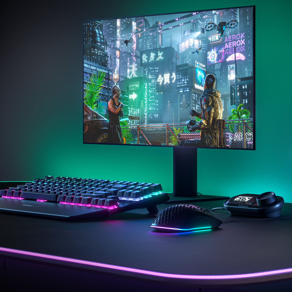 EAN 5707119047548 - Steelseries Aerox 3 ratón Juego mano derecha USB Tipo C Óptico 8500 DPI imagen 6