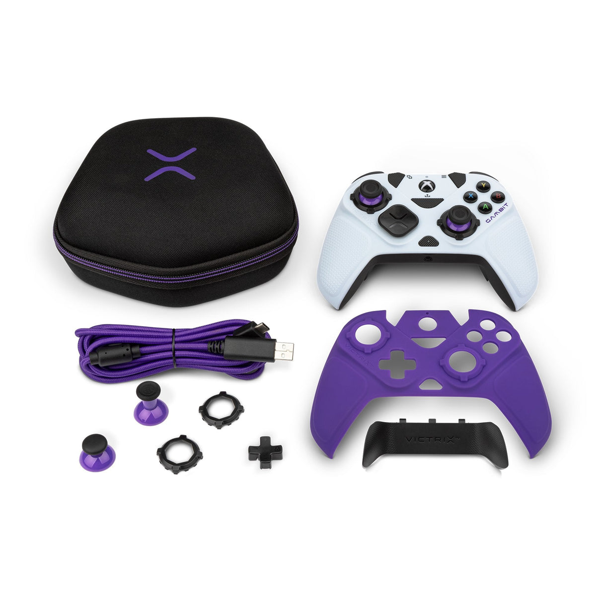 Victrix Gambit Negro, Blanco Usb Gamepad Analógico/Digital Pc, Xbox One, Xbox Series S, Xbox Series X