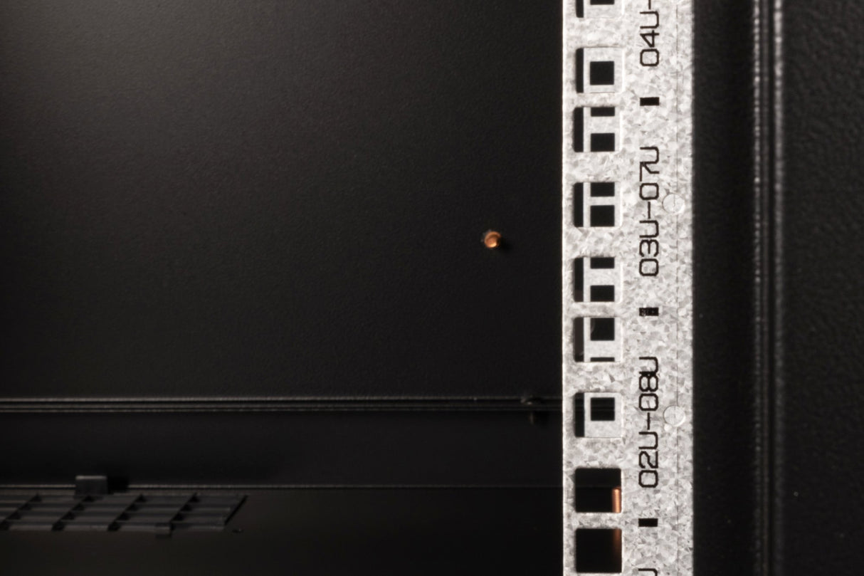 EAN 4016032257646 - Digitus DN-19 09U-6/6-SW armario rack 9U Bastidor de pared Negro imagen 7