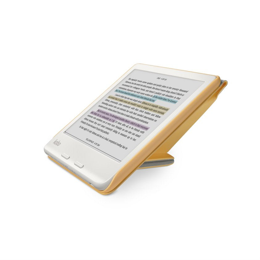 EAN 0681495009138 - Rakuten Kobo SleepCover funda para libro electrónico 17,8 cm (7") Folio Amarillo imagen 2