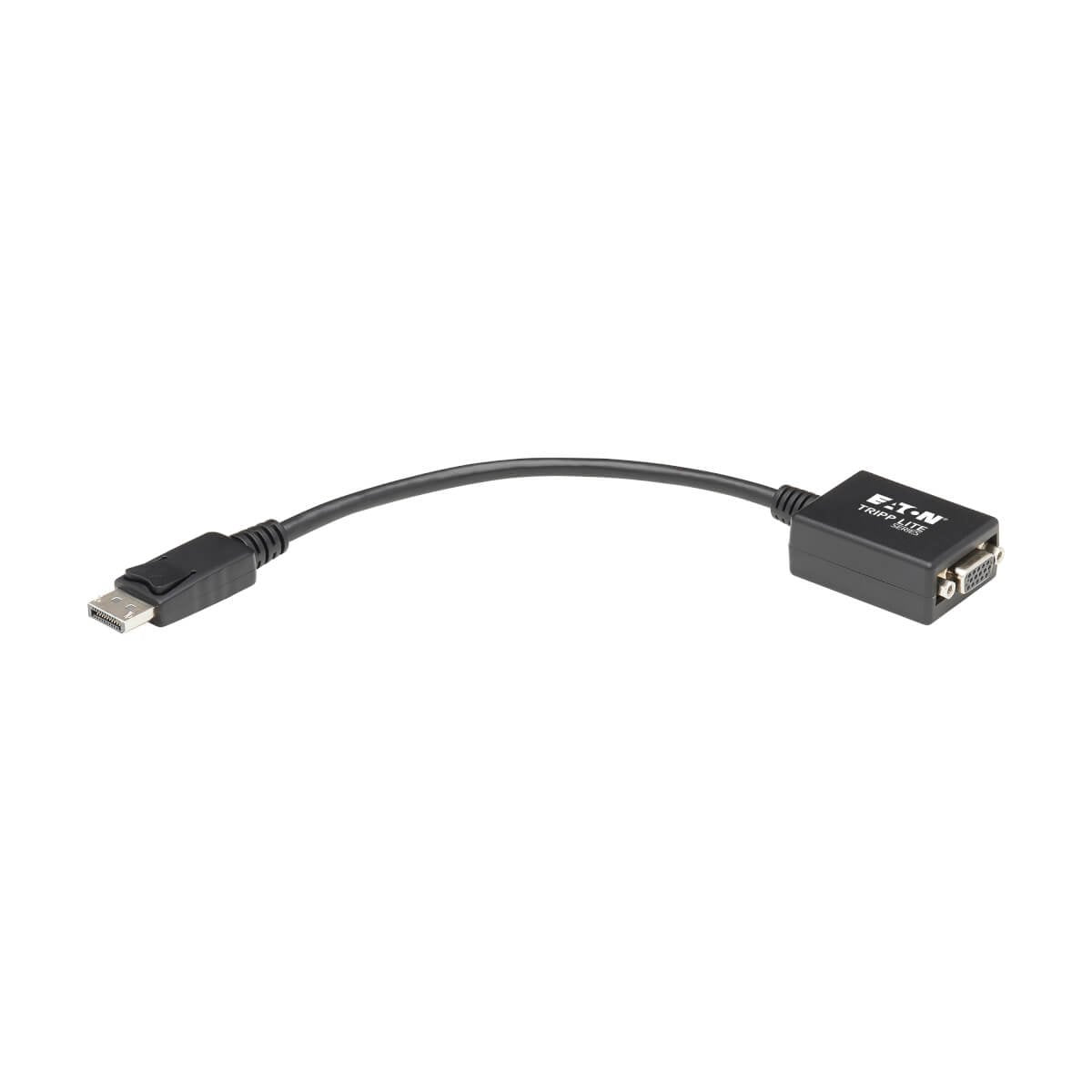 Eaton Tripp Lite Displayport To Vga Active Adapter Video Converter (M/F) 6-In. (15.24 Cm)