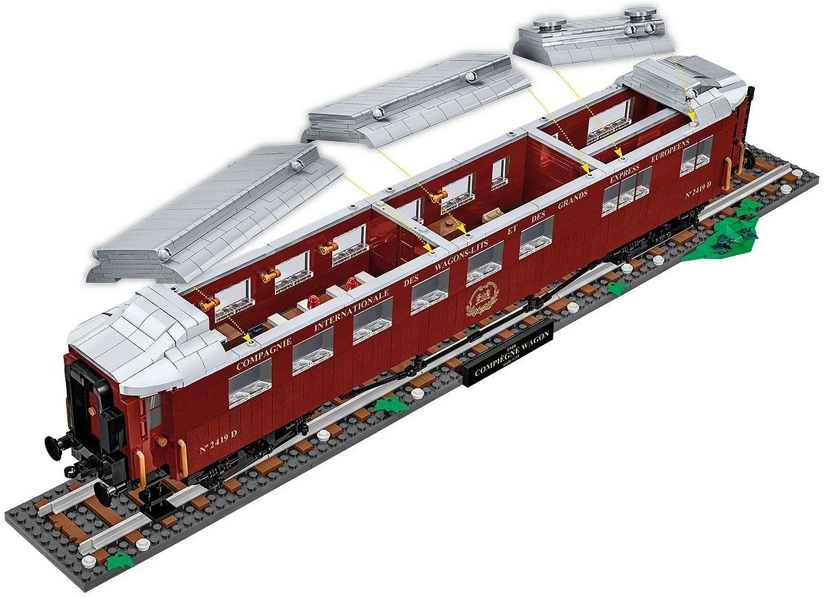 EAN 5902251062897 - COBI Compiègne Wagon (22 June 1940) imagen 9