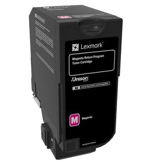 EAN 0734646601382 - Lexmark 74C20M0 cartucho de tóner 1 pieza(s) Original Magenta imagen 1