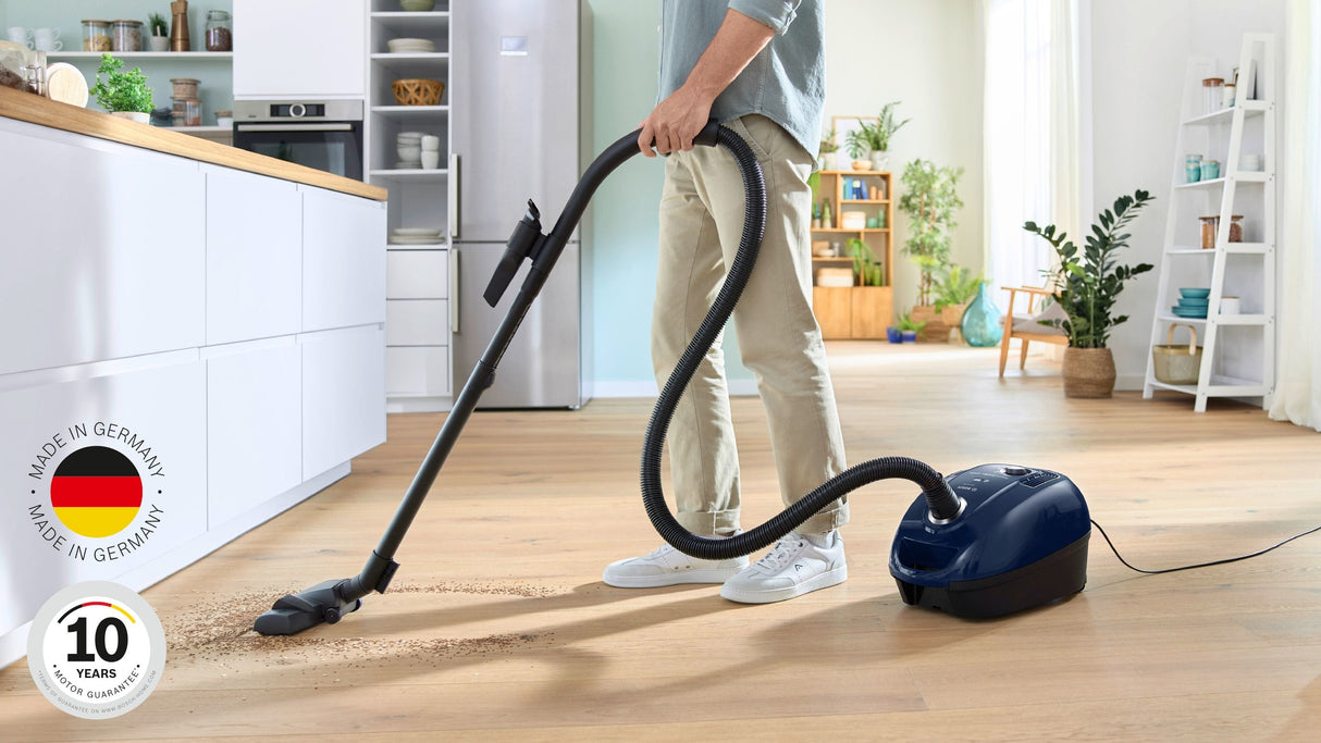 Aspiradora Bosch Serie 4 Bgl38bu1 De Tambor Secar 600 W Bolsa Para El Polvo