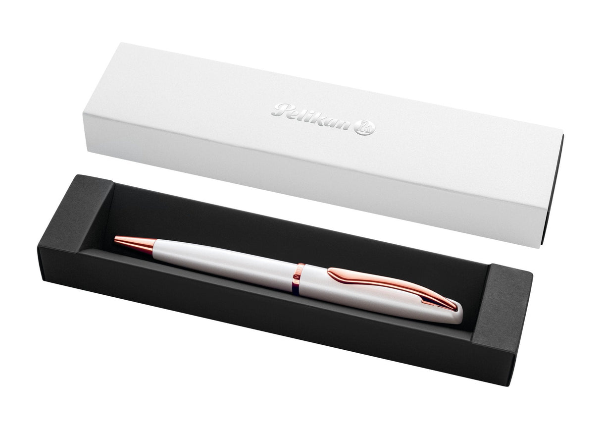 Pelikan Bolígrafo Jazz Noble Elegance K36 Perlmutt Blanco