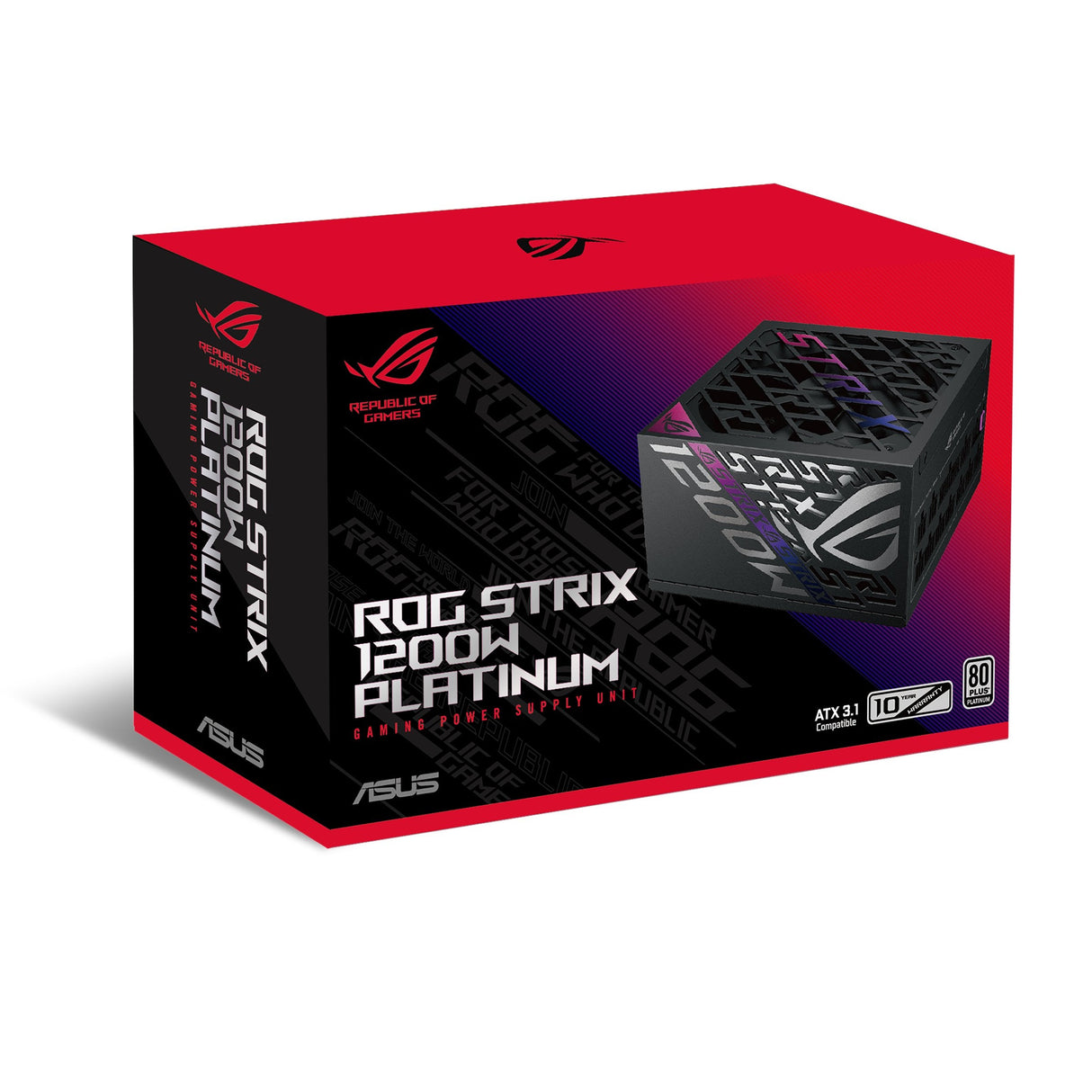 EAN 4711387594247 - ASUS ROG -STRIX-1200P-GAMING unidad de fuente de alimentación 1200 W 20+4 pin ATX ATX Negro imagen 16