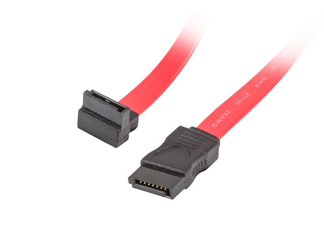 Lanberg Cable Sata Iii 50 Cm Ca-Sasa-12cu-0050-R Conector En Angulo -