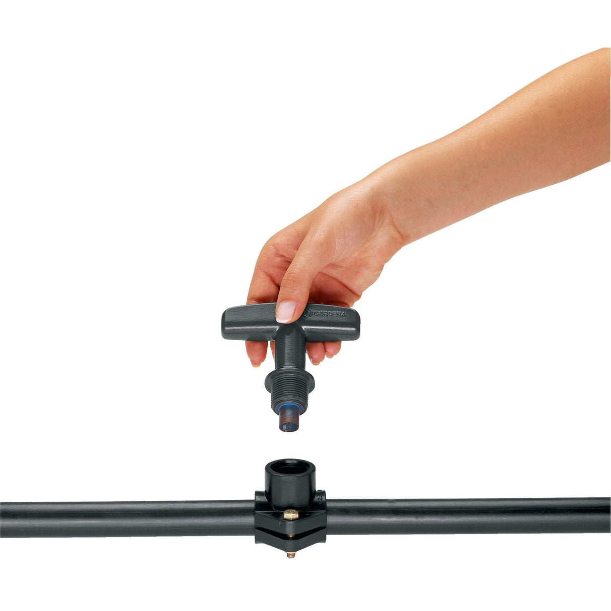 Gardena 2765-20 Sacabocados Para No Estropear Montaje De Una Abrazadera De Fijación. No Deja Impurezas En El Tubo