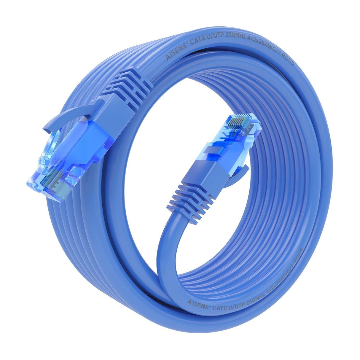Aisens Cable De Red Rj45 Cat.6 Utp Awg26 Cca - 5m - Azul