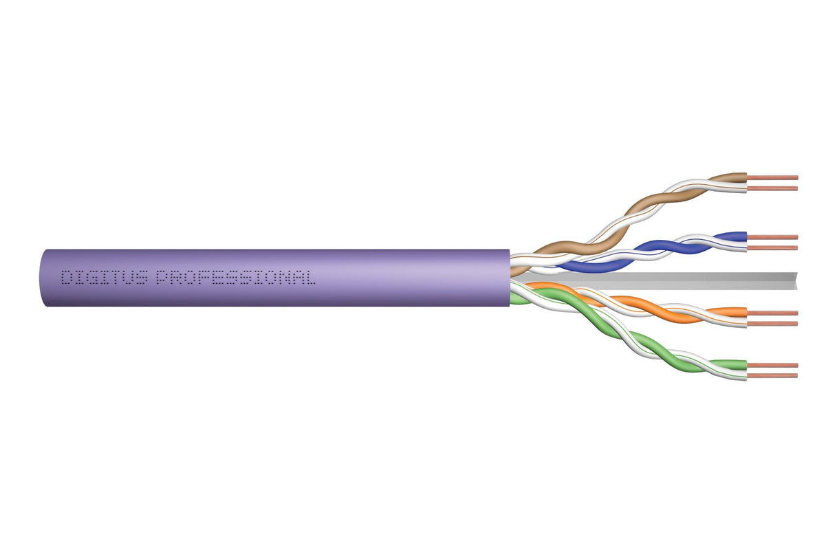 EAN 4016032441878 - Digitus DK-1614-VH-305 cable de red Violeta 305 m Cat6 U/UTP (UTP) imagen 1