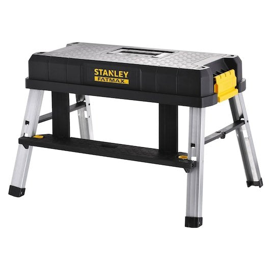 Caja De Herramientas Stanley Fatmax Con Escalón Fmst81083-1 (Amarillo Negro)
