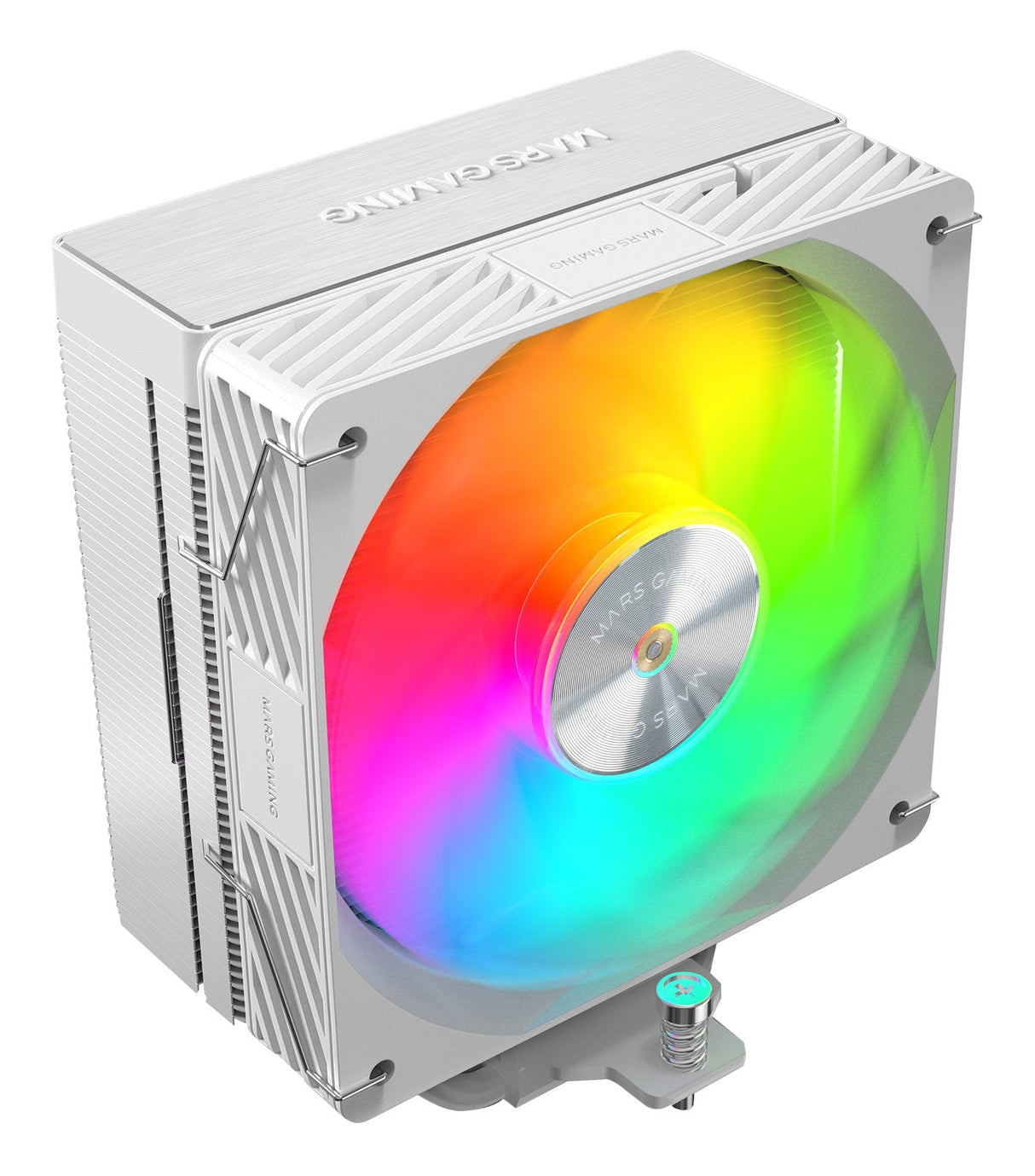 Ventilador Con Disipador Mars Gaming Mcpu-X5argb 12cm Blanco