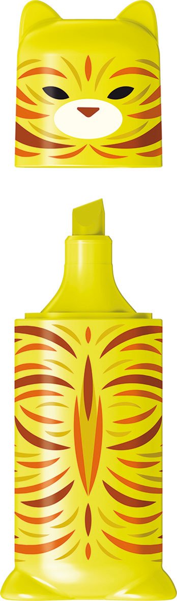 Maped Marcador Mini Friends Surtido Fluorescente En Estuche De 4