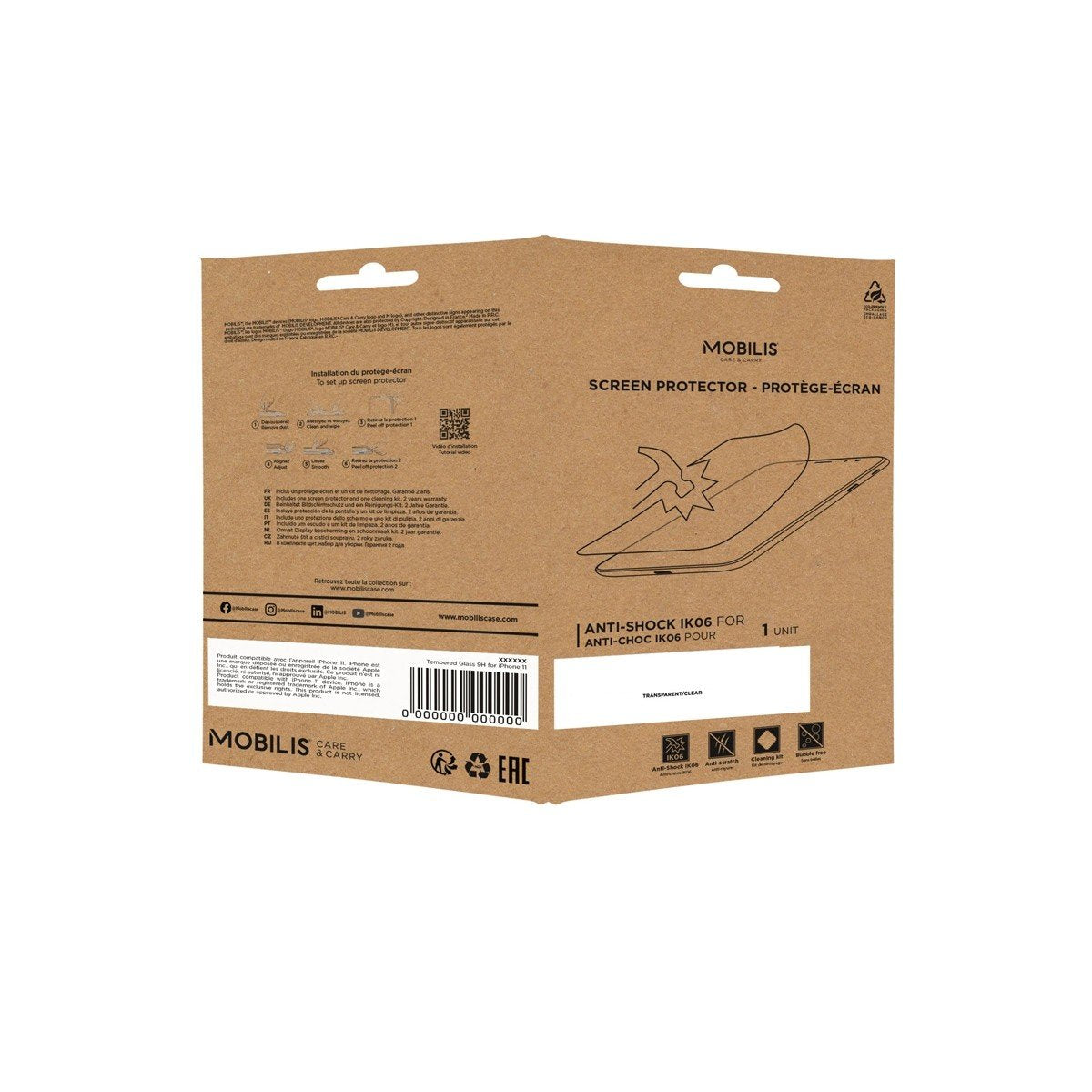 EAN 3700992525709 - Mobilis 036257 protector de pantalla para tableta Apple 1 pieza(s) imagen 3