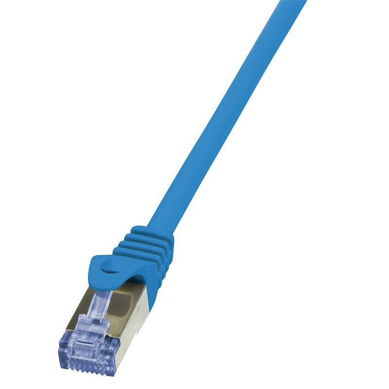 Logilink Cable De Red Cat6a S/Ftp Awg26 Pimf Azul1,00m