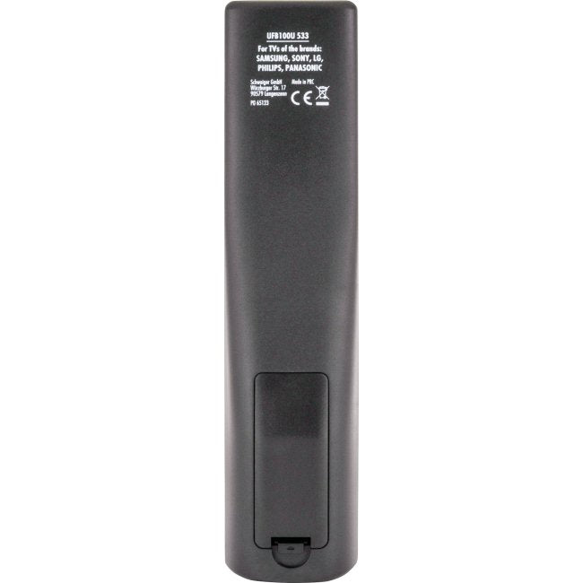 Schwaiger Mando A Distancia 5 In 1 Vorprogrammiert Negro