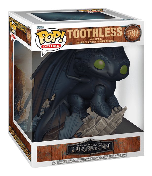 Funko Pop Deluxe Como Entrenar A Tu Dragón Desdentao