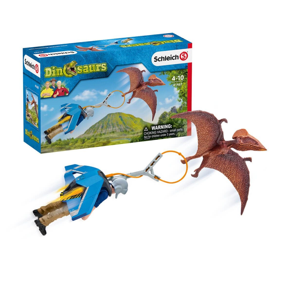 Schleich Dinosaurs 41467 Jetpack Chase