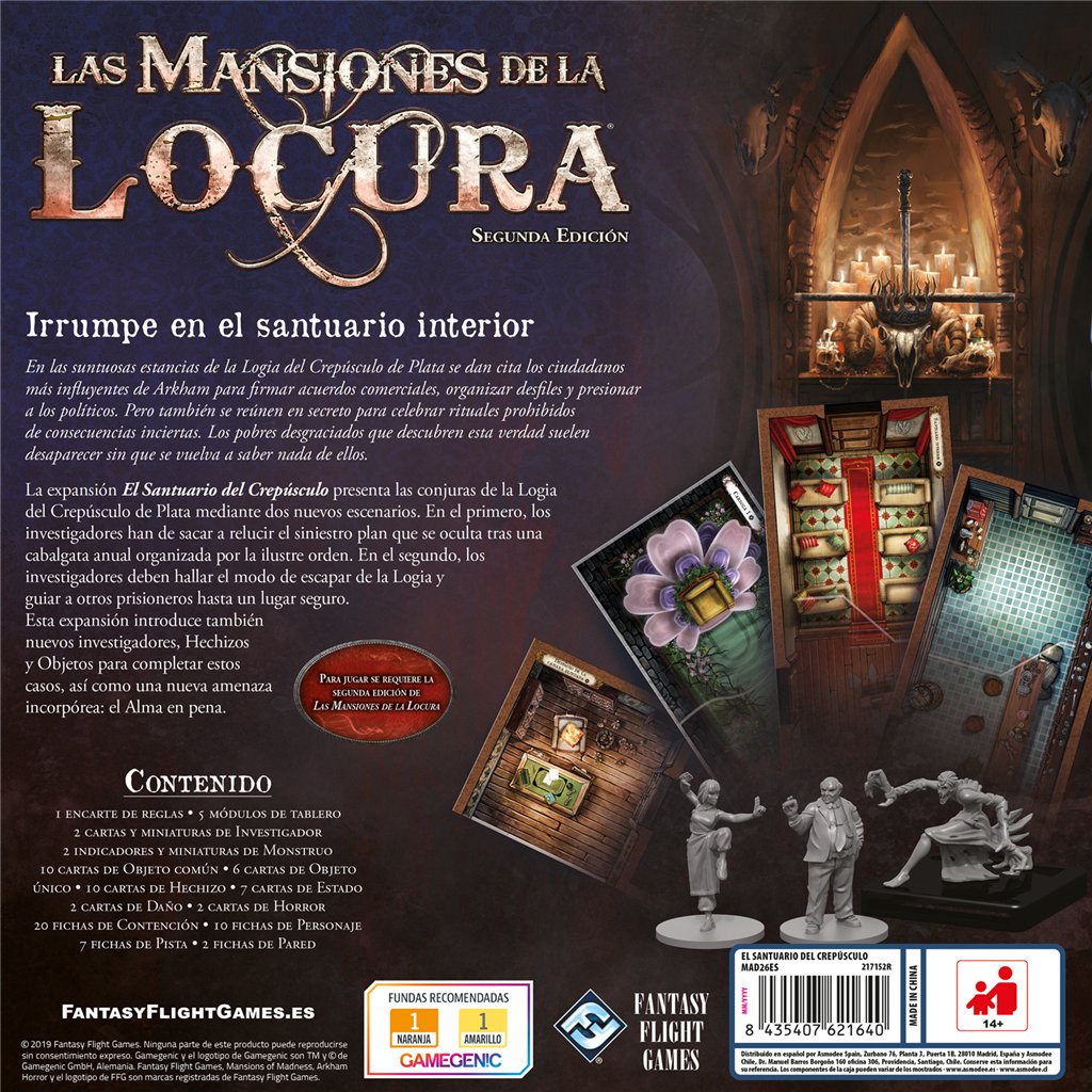 EAN 8435407621640 - Asmodee MAD26ES juego de tablero Juego De Cartas Escape imagen 3