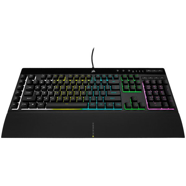 Corsair K55 Rgb Pro Teclado Juego Usb Qwerty Inglés De Ee. Uu. Negro