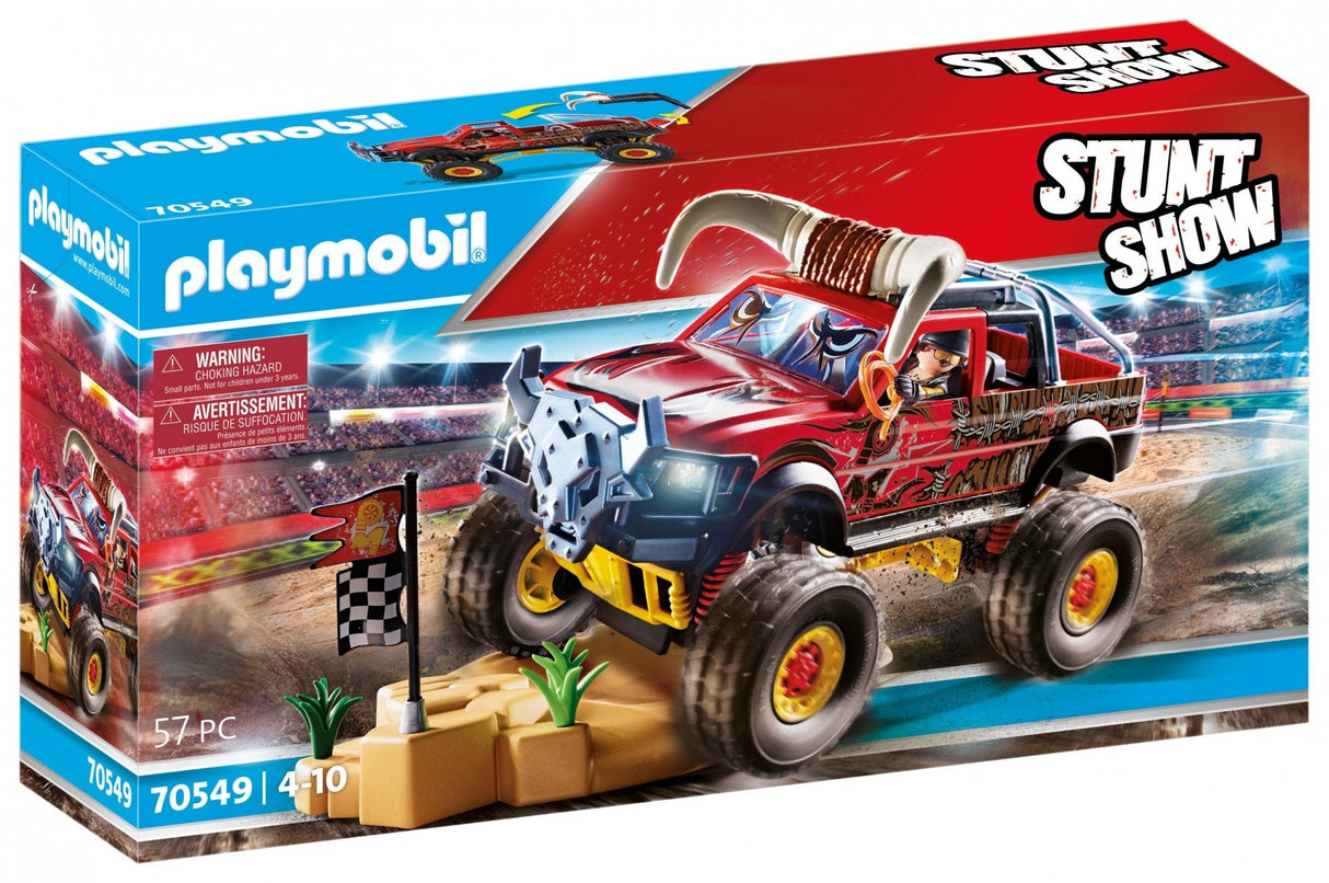 Playmobil 70549 Juguete Stuntshow Monster Truck Horned